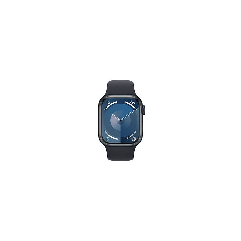 APPLE WATCH SERIES 9 GPS 41MM SPORT BAND M/L MIDNIGHT ALU MIDNIGHT