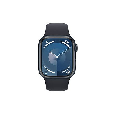 APPLE WATCH SERIES 9 GPS 41MM SPORT BAND M/L MIDNIGHT ALU MIDNIGHT