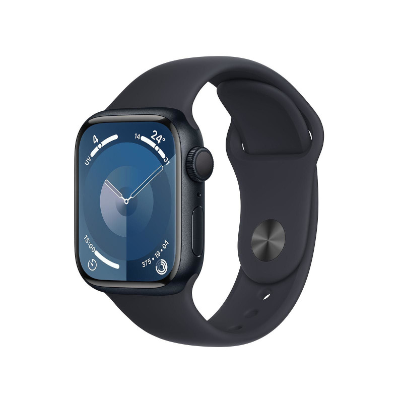 APPLE WATCH SERIES 9 GPS 41MM SPORT BAND M/L MIDNIGHT ALU MIDNIGHT