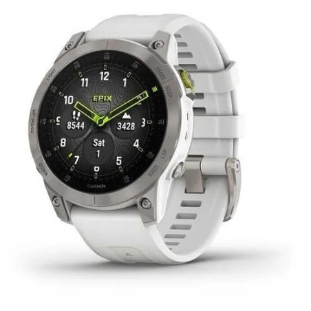 MONTRE FEMME EPIX (GEN 2) SAPHIRE TITANE ARGENT BLANC