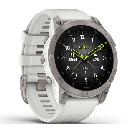 MONTRE FEMME EPIX (GEN 2) SAPHIRE TITANE ARGENT BLANC