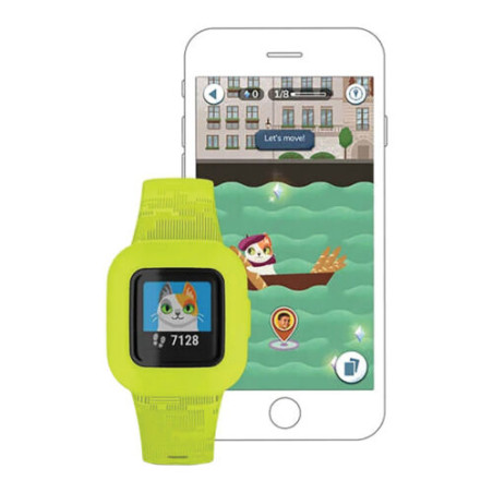 MONTRE ENFANT CONNECTEE VIVOFIT JR 3 FITNESS VERT DGI CAMO