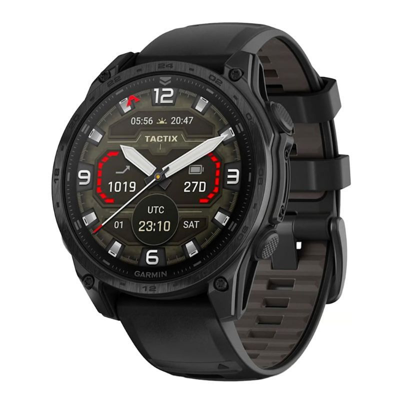 MONTRE CONNECTEE TACTIX 8 STANDARD 51MN SOLAR SILICONE NOIR