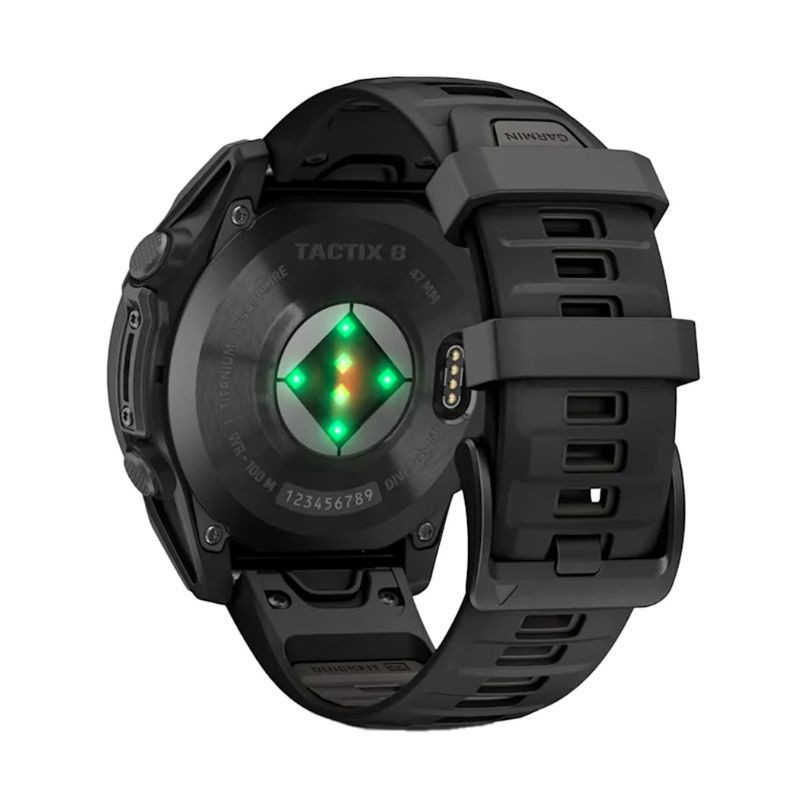 MONTRE CONNECTEE TACTIX 8 STANDARD 51MN SOLAR SILICONE NOIR