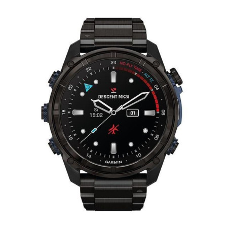 MONTRE DE PLONGEE MK3I 43MM CARBONE SILICONE NOIR