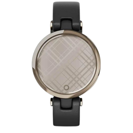 MONTRE FEMME LILY CLASSIC SMARTWATCH CUIR NOIR ET OR