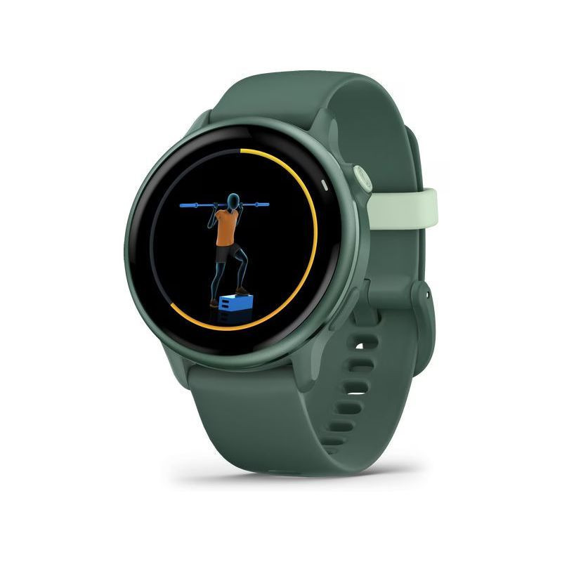 MONTRE CONNECTEE VIVOACTIVE 6 JASPER GREEN ET VERT SAPIN