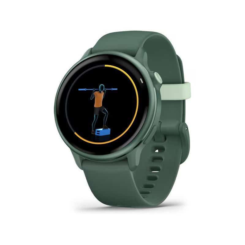 MONTRE CONNECTEE VIVOACTIVE 6 JASPER GREEN ET VERT SAPIN