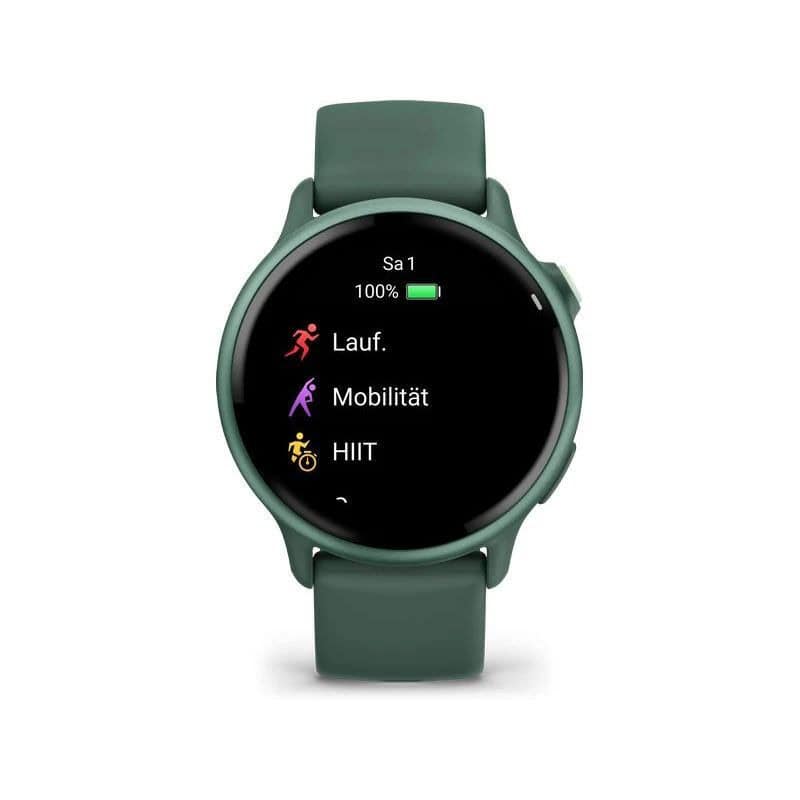 MONTRE CONNECTEE VIVOACTIVE 6 JASPER GREEN ET VERT SAPIN