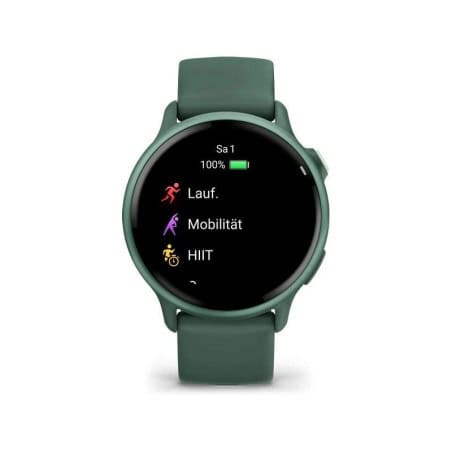 MONTRE CONNECTEE VIVOACTIVE 6 JASPER GREEN ET VERT SAPIN