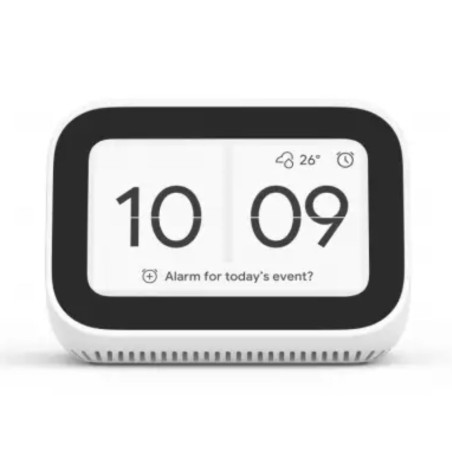 REVEIL ASSISTANT VOCAL CONNECTE MI BLANC