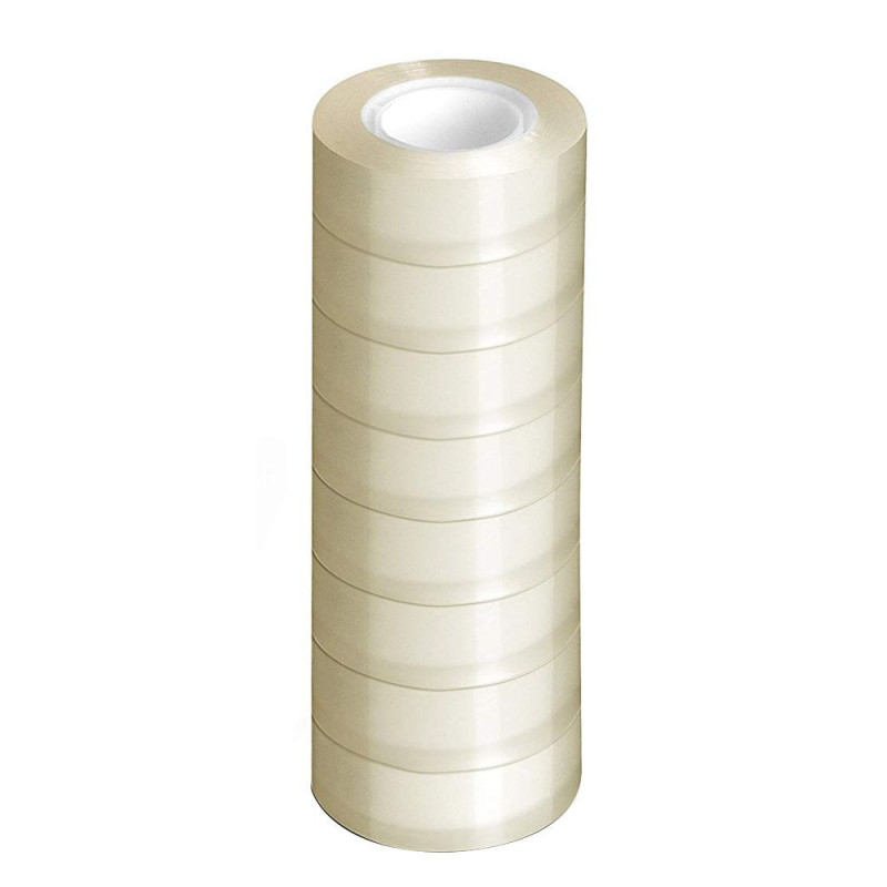 ROULEAUX ADHESIFS TRANSPARENT X8
