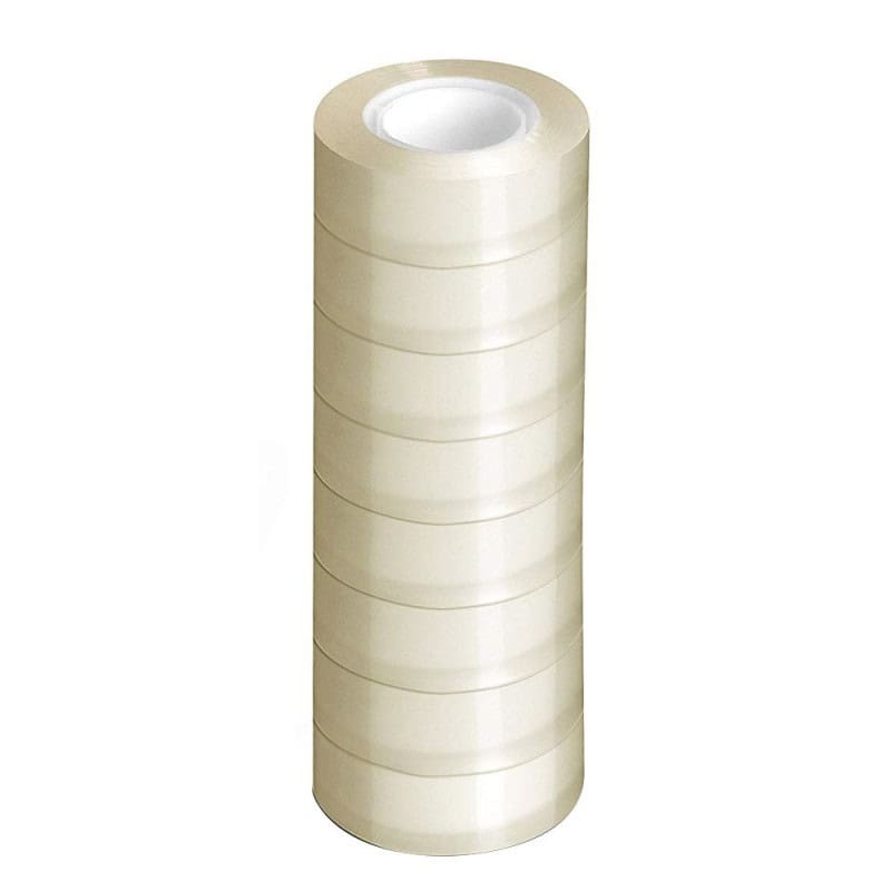 ROULEAUX ADHESIFS TRANSPARENT X8