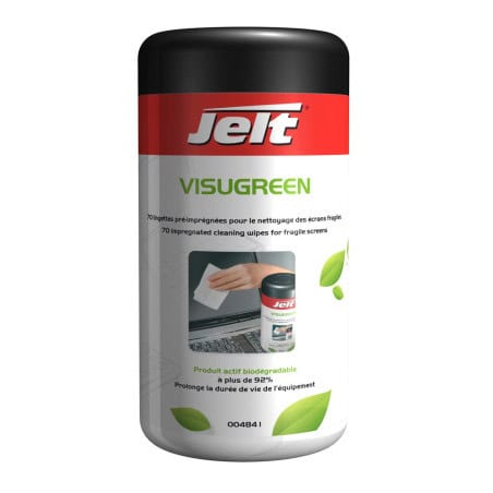 70 LINGETTES POUR ECRANS VISUGREEN BIODEGRADABLE