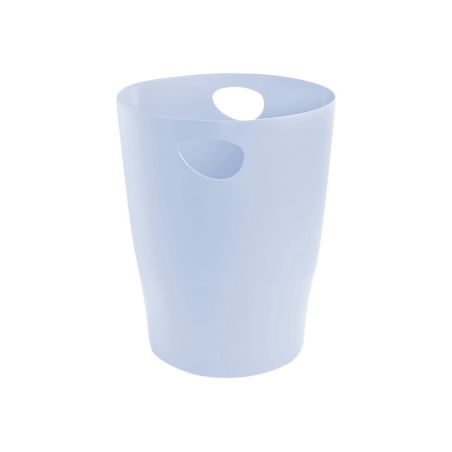 CORBEILLE A PAPIER ECOBIN BLEU PASTEL