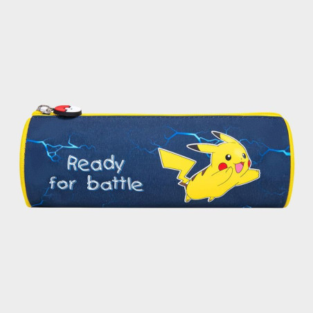 TROUSSE RONDE POKEMON READY FOR BATTLE BLEU