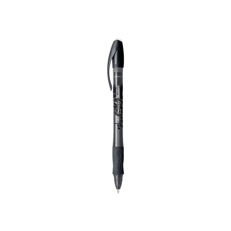 STYLO ENCRE GEL EFFACABLE GELOCITY ILLUSION NOIR