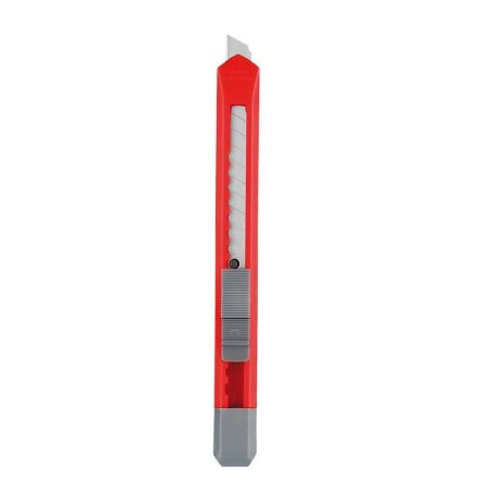 CUTTER 13CM AUTOBLOQUANT CASSE-LAME PLASTIQUE