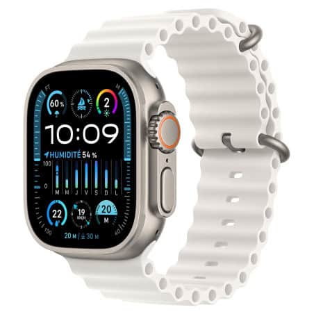 APPLE WATCH ULTRA 2 GPS + CELLULAR, 49MM TITANIUM CASE WITH WHITE OCE