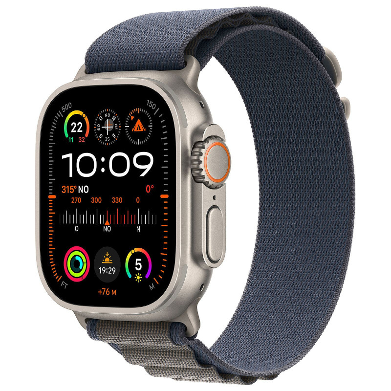 APPLE WATCH ULTRA 2 GPS + CELLULAR, 49MM TITANIUM CASE WITH BLUE ALPI