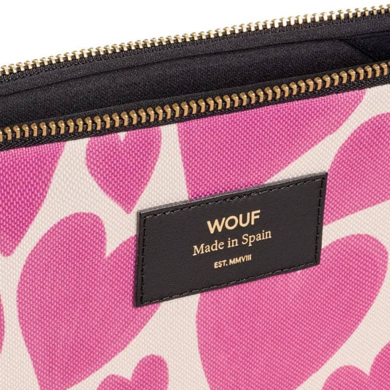 HOUSSE ORDINATEUR PORTABLE 13 ET 14 PINK LOVE