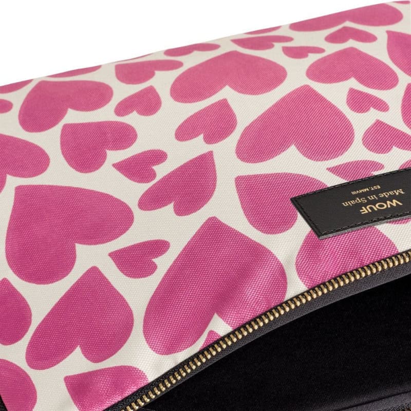 HOUSSE ORDINATEUR PORTABLE 15 & 16 PINK LOVE