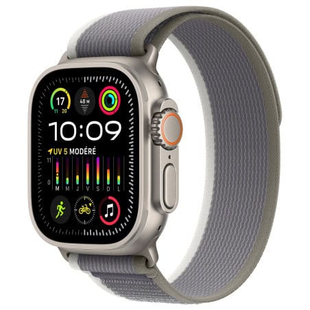 APPLE WATCH ULTRA 2 GPS + CELLULAR GRAY TRAIL LOOP S/M 49MM TITANIUM