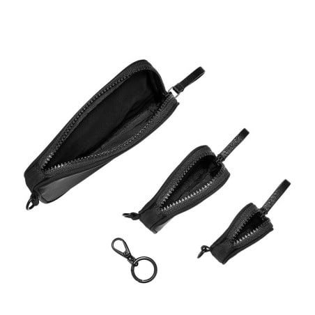 POCHETTE TECH POLYESTER NOIR