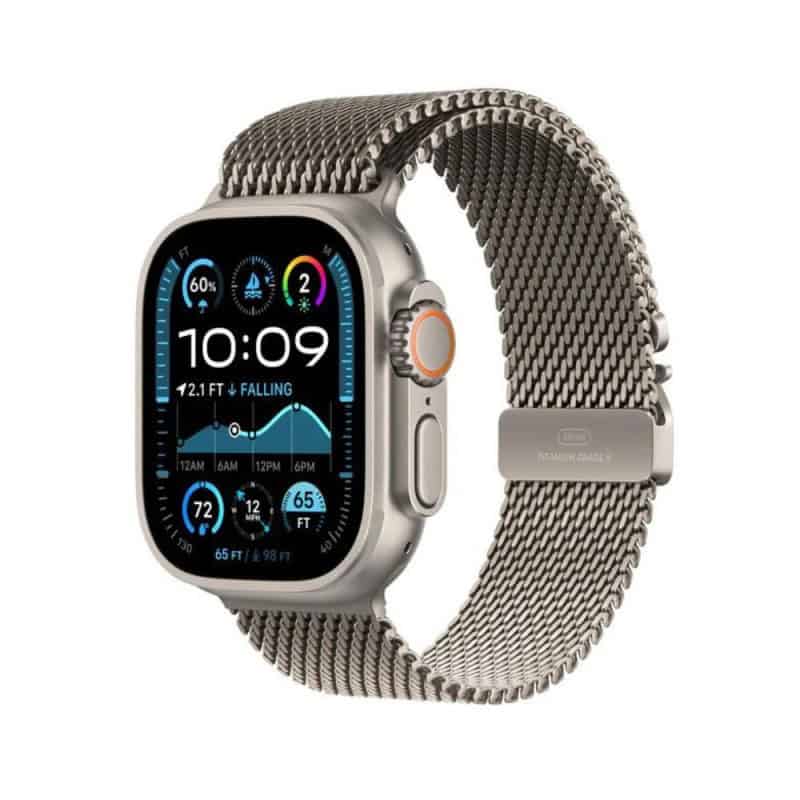 APPLE WATCH ULTRA 2 GPS + CEL  49 MM TITANE NATUREL MILANAIS NATUREL