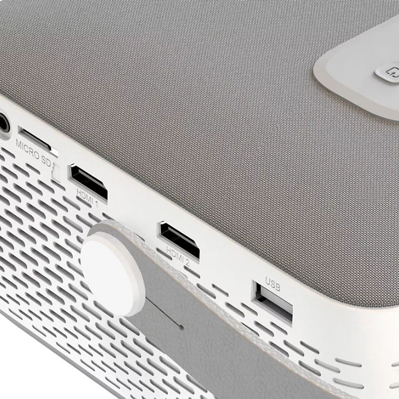 VIDEOPROJECTEUR HD BATTERIE BLANC