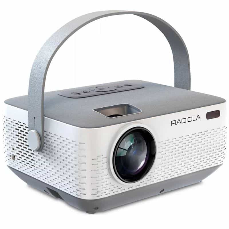 VIDEOPROJECTEUR HD BATTERIE BLANC