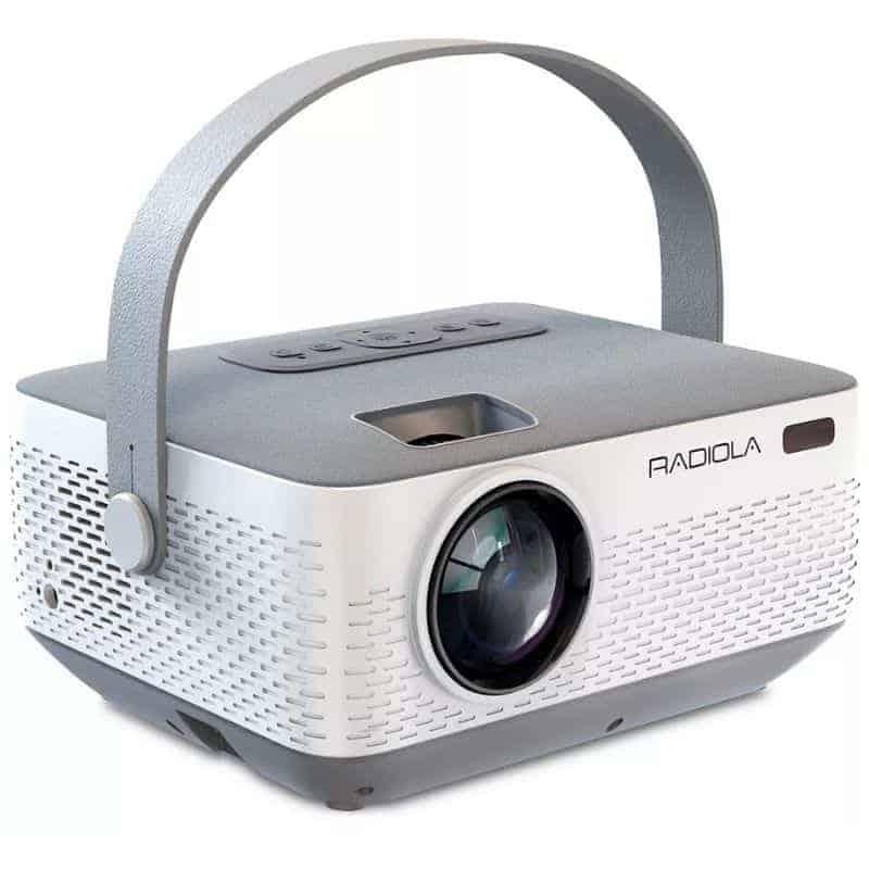 VIDEOPROJECTEUR HD BATTERIE BLANC