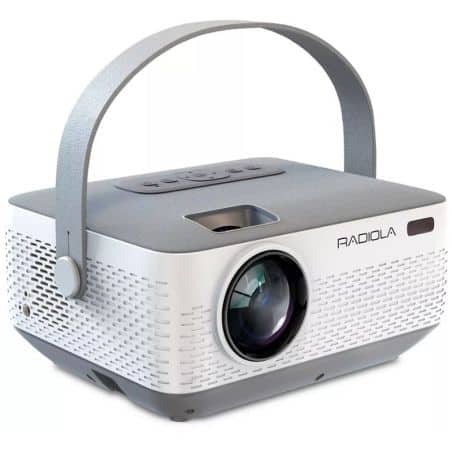 VIDEOPROJECTEUR HD BATTERIE BLANC