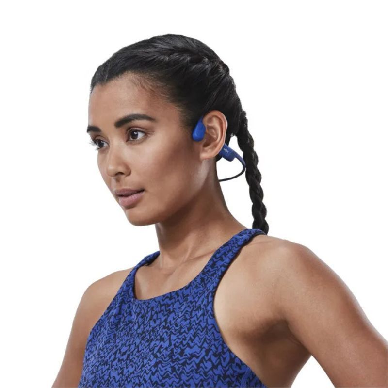 CASQUE CONDUCTION OSSEUSE OPENRUN USB-C BLEU