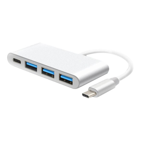 CONCENTRATEUR (HUB) - 4 PORTS USB-C ET USB-A