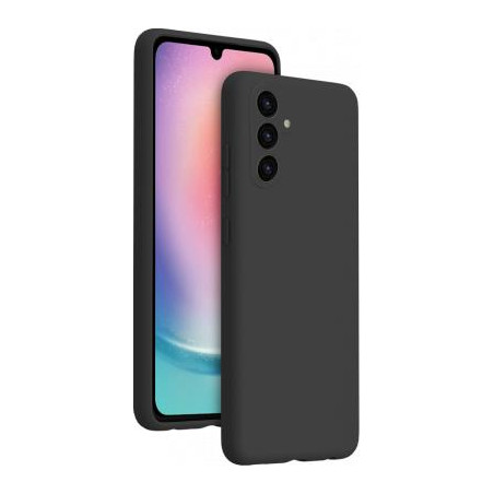 COQUE SOFT TOUCH GALAXY A25 SILICONE NOIR