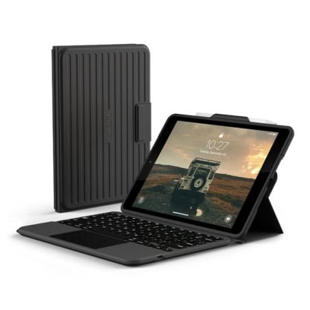 FOLIO CLAVIER RUGGED IPAD 10.2 GEN7/8/9 NOIR