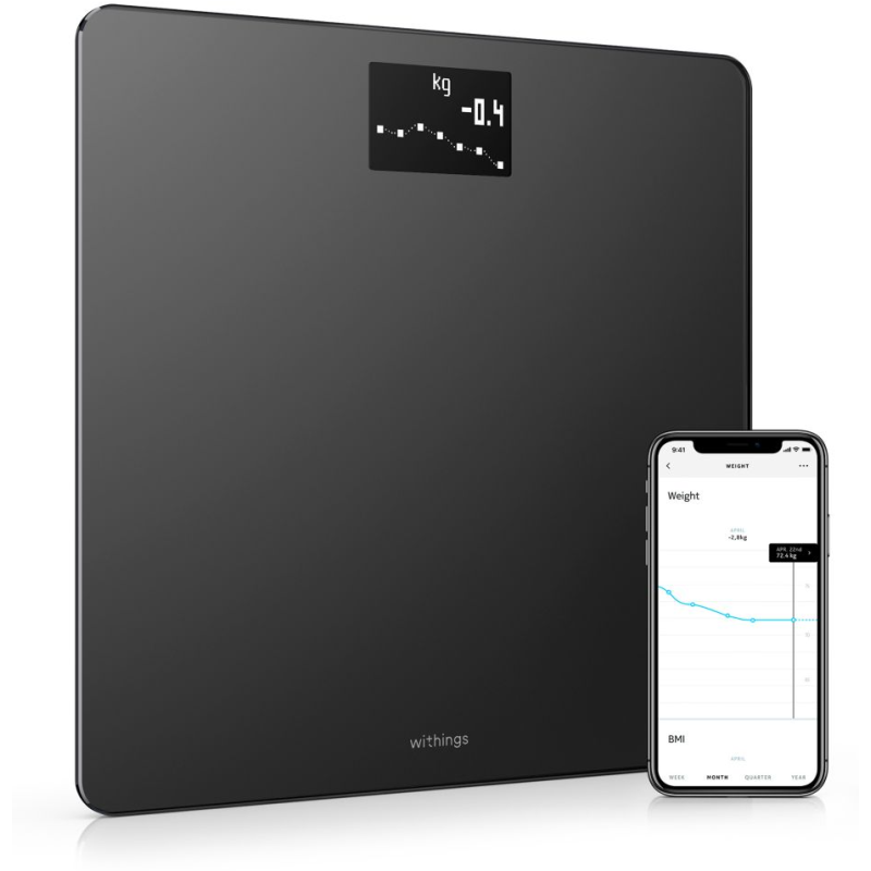 BODY BMI BLACK CONNECTED SCALE