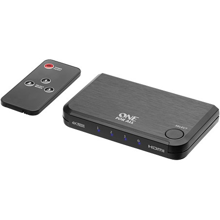 3-PORT FULL HD/4K HDMI SWITCH