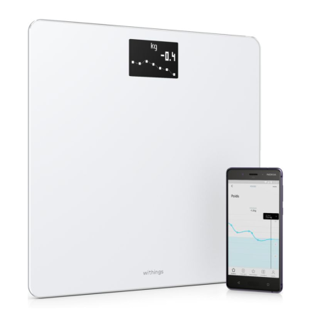 BODY BMI WHITE CONNECTED SCALE