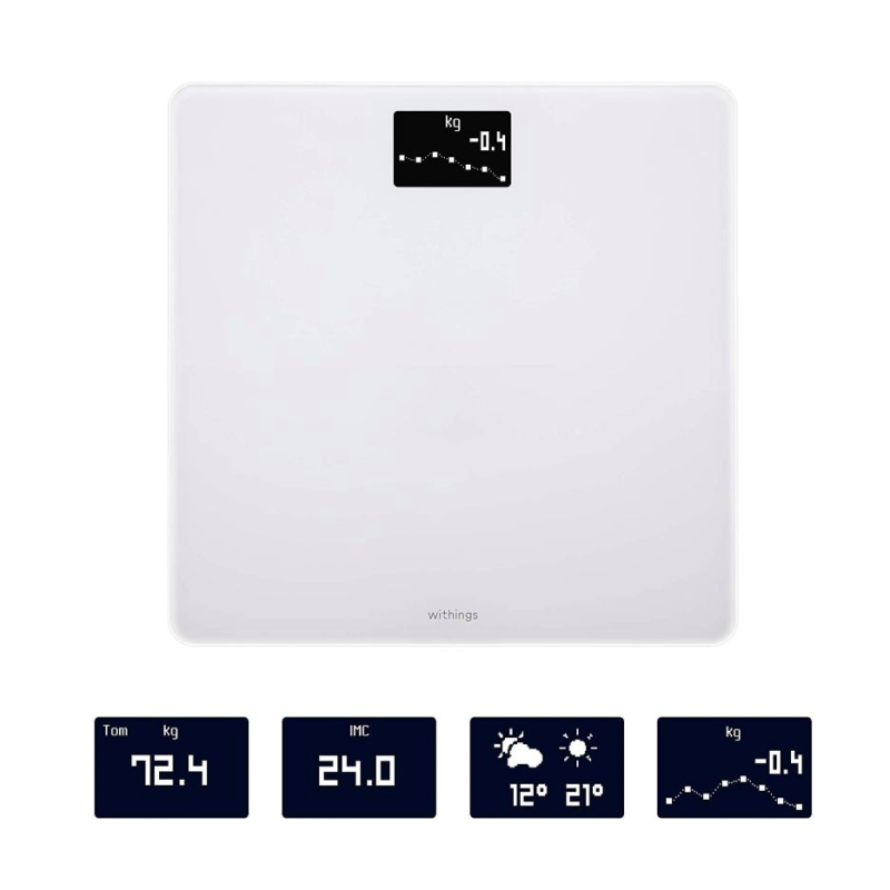BODY BMI WHITE CONNECTED SCALE