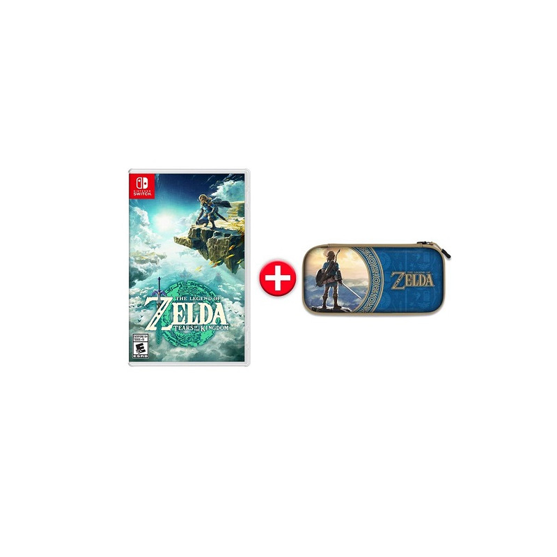 BUNDLE JEU SWITCH ZELDA TEARS OF KINGDOM + ETUI