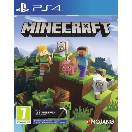 JEU PS4 MINECRAFT STARTER COLL REFRESH