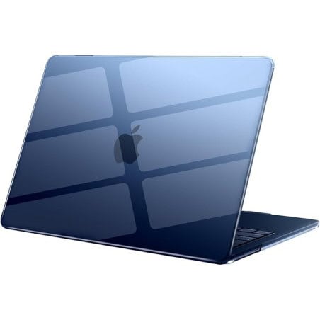 COQUE MACBOOK AIR 15'' PLASTIQUE TRANSPARENT MINUIT