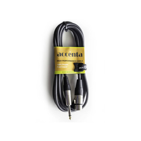 CABLE XLR FEMELLE VERS JACK MONO