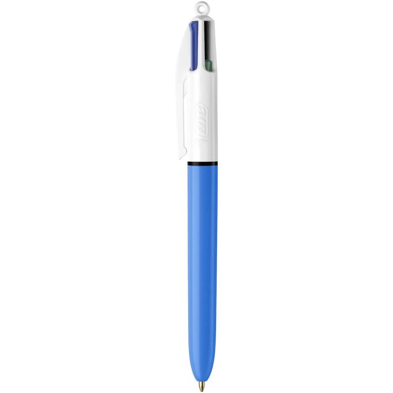 BIC 4 COLORS REFILLABLE AND RETRACTABLE BALLPOINT PEN