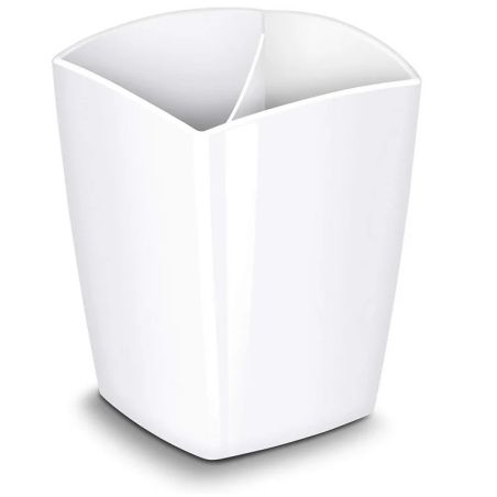 POT A CRAYON 7X9 CM GLOSS BLANC ARCTIQUE