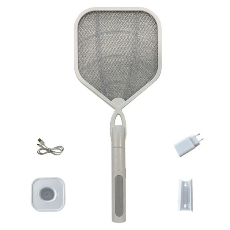 RAQUETTE ANTI-MOUSTIQUES MULTIFONCTIONS USB-C