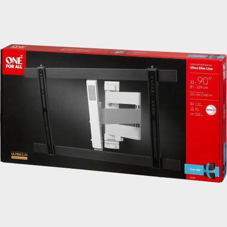 SUPPORT TV MURAL ROTATIF ULTRA FIN 32-90