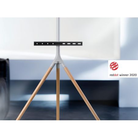 SUPPORT TV UNIVERSEL SUR TRÉPIED32-65 360° RÉGLABLE CHENE